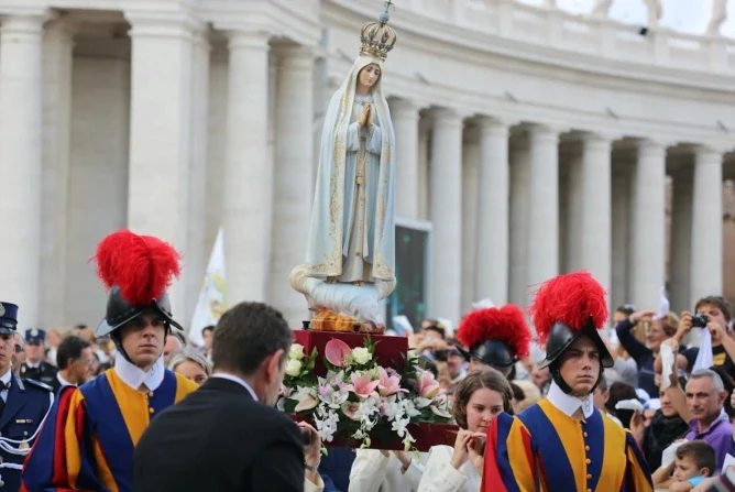 Original statue of Our Lady of Fátima headed to Rome for Jubilee of Marian Spirituality