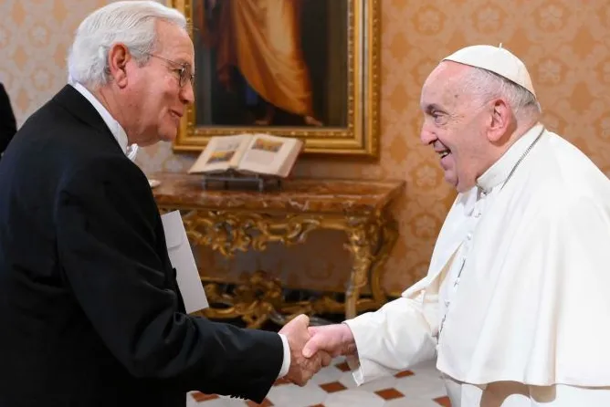 Pope Francis receives Ecuador’s new ambassador to the Holy See, Edmundo Uribe