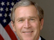 Former U.S. president George W. Bush