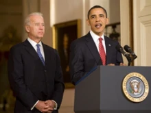 President Obama speaks on the health care reform bill. 