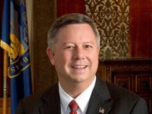 Republican Gov. Dave Heineman.