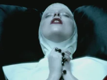 Lady Gaga appears in her nun costume in the new 