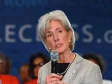 Health and Human Services Secretary Kathleen Sebelius, the defedant in the lawsuit