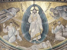 Sixth-century mosaic depicting the Transfiguration (St. Catherine's Monastery, Mount Sinai)