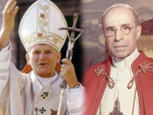 Venerables John Paul II and Pius XII