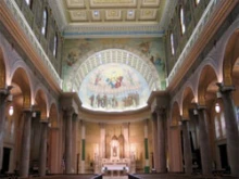 The interior of St. Gerard Church in Buffalo, New York.