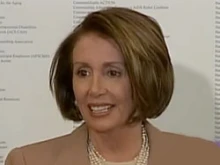 Speaker of the House Nancy Pelosi.