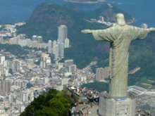 Rio's famous statue of Christ the Redeemer.