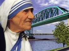 The Peace Bridge which traverses the Niagara River.