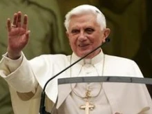 Pope Benedict at Castel Gandolfo Angelus