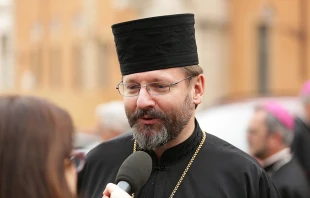  Major Archbishop Sviatoslav Shevchuk.   Daniel Ibanez/CNA