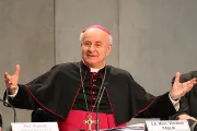 Archbishop Vincenzo Paglia President of the Pontifical Council for the Family at the Vatican Press Office Feb 4 2015 Credit Bohumil Petrik CNA 2 CNA 2 4 15