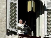 Pope Benedict at Angelus