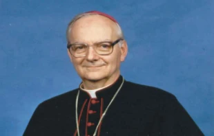 Bishop emeritus Donald Trautman of Erie. 