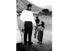 Blessed Stanley Rother with Elena Petzey in Guatemala, c. 1980. Photo courtesy of the Archdiocese of Oklahoma City.