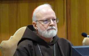 Cardinal Sean O'Malley at the Ecclesia in America Conference Dec 12, 2012.   CNA