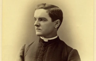 Portrait of Father Michael J. McGivney by John Tierney.   Knights of Columbus Multimedia Archives