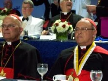 Cardinal Jaime Ortega y Alamino attends the Knights of Columbus States dinner on August 3rd.