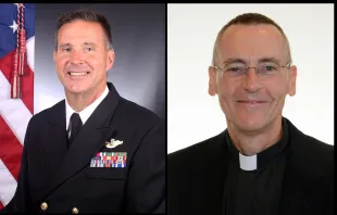 Fr. Joe Coffey, Fr. William Muhm. Courtesy of the Archdiocese for Military Services 
