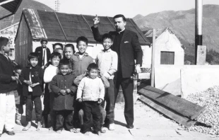 Fr. Piero Gheddo in Hong Kong.   courtesy photo