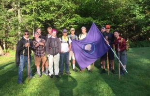 Participants in the 2019 pilgrimage in Maine.   Patrick Carter