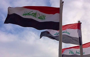 The Iraqi flag. Credit: Alyaa99/CC BY-SA 4.0