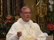 Archbishop Marchetto celebrating Mass on his birthday 