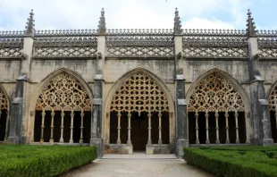 The cloister of Batalha Monastery in Portugal.   Kate Veik/CNA.