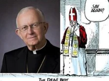 Archbishop Vlazny / The Oregonian cartoon