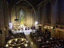 Pope Benedict addresses religious who are teachers at St. Mary's University College 