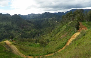 Mountains of Papua New Guinea. Courtesy of Fr. Christian Sieland. 