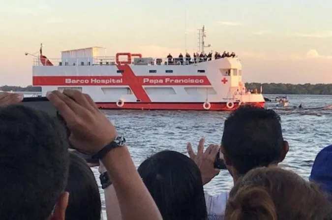 Pope Francis hospital ship