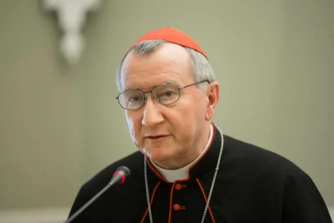 Secretary of State of the Holy See Cardinal Pietro Parolin during his official visit to Kiev 2017 Credit Shutterstock