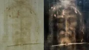 Shroud of Turin featuring positive (left) and negative (right) digital filters.