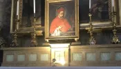 The altar of St. Robert Bellarmine in Sant'Ignazio, Rome.