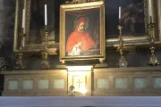 St Robert Bellarmine altar SantIgnazio Rome Credit Carl Bunderson