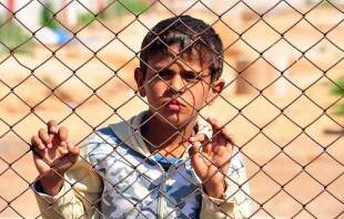 Syrian refugee.   thomas koch via www.shutterstock.com.