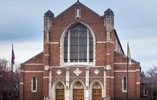 The Cathedral of St. Augustine in Kalamazoo, Michigan. Credit: rossograph via Wikimedia (CC BY-SA 4.0)