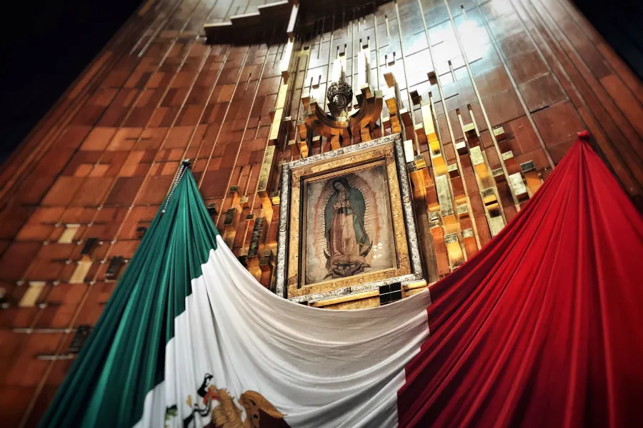 The Image Of Our Lady Of Guadalupe Inside The Basilica Shrine Credit Eduardo Santos CNA ?jpg