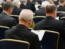 U.S. bishops gather in Baltimore for their spring assembly in 2019.
