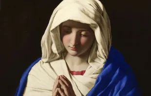 Virgin Mary by Sassoferrato. Credit: Public domain