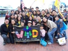 Pilgrims at WYD 2008 in Sydney, Australia