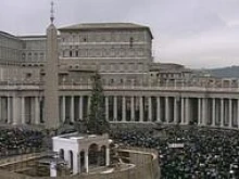 Saint Peter's Square during today's angelus