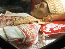 The body of St. Celestine