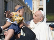 Pope Francis’ general audience in the Paul VI Hall at the Vatican, March 23, 2022.