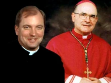 Bishop-elect John O. Barres/ Retiring Bishop Edward Cullen