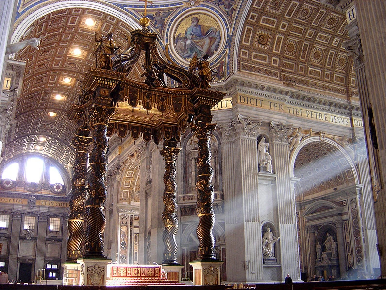 Man attacks high altar of St. Peter’s Basilica at the Vatican