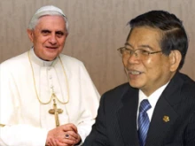 Pope Benedict XVI / President Nguyen Minh Triet 