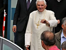 Pope Benedict after his surgery. 