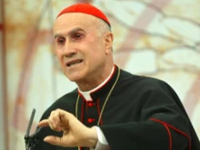 Cardinal Tarcisio Bertone, the Vatican Secretary of State